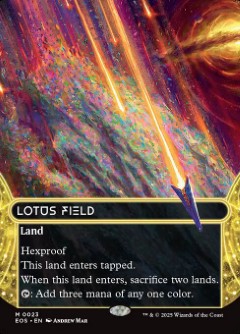 Lotus Field Edge of Eternities Borderless Stellar Sights
